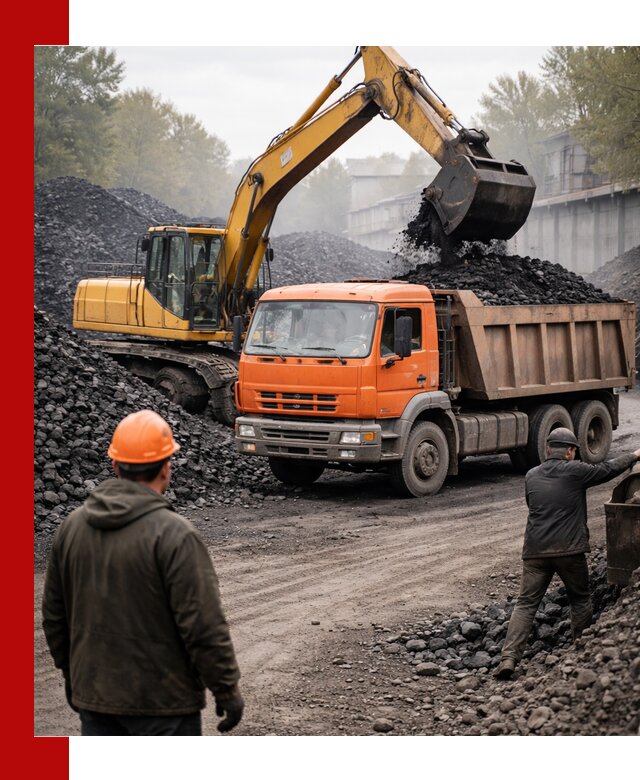 Доставка угля автотранспортом в Златоусте быстро и выгодно