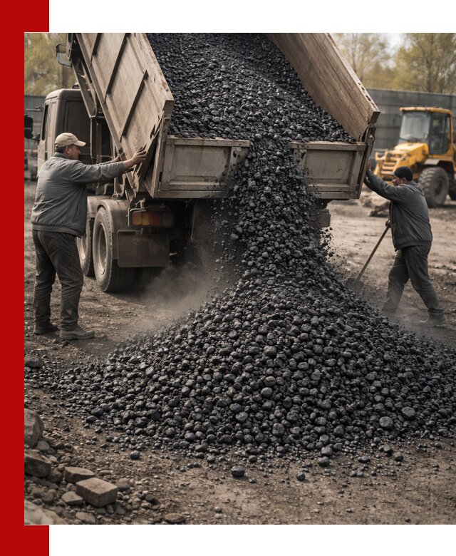 Доставка угля семечка самосвалами в Златоусте