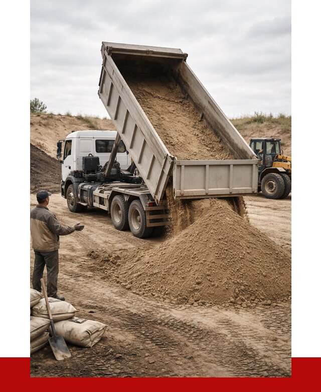 Доставка самосвалом 20 кубов в Златоусте от 7733 р. | ПРОНЕРУДЗлт