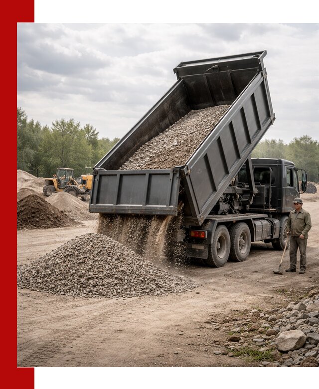 Доставка самосвалом 30 м3 по выгодным ценам в Златоусте