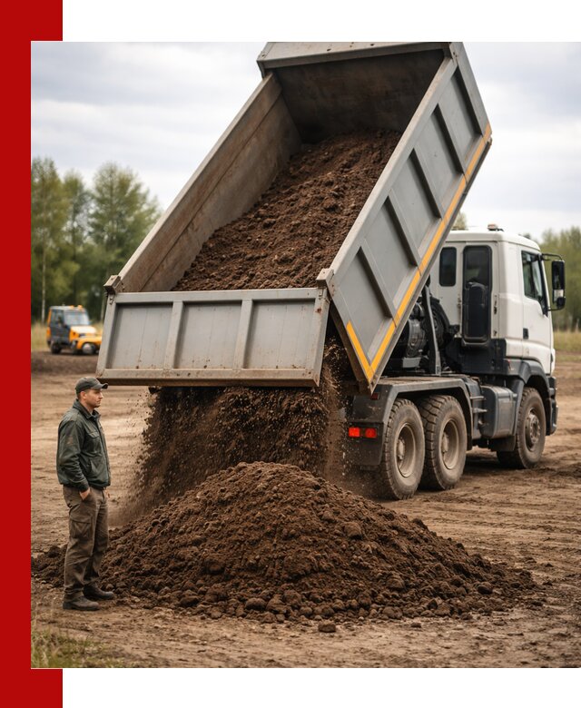 Аренда самосвала с водителем в Златоусте для сыпучих грузов и навоза