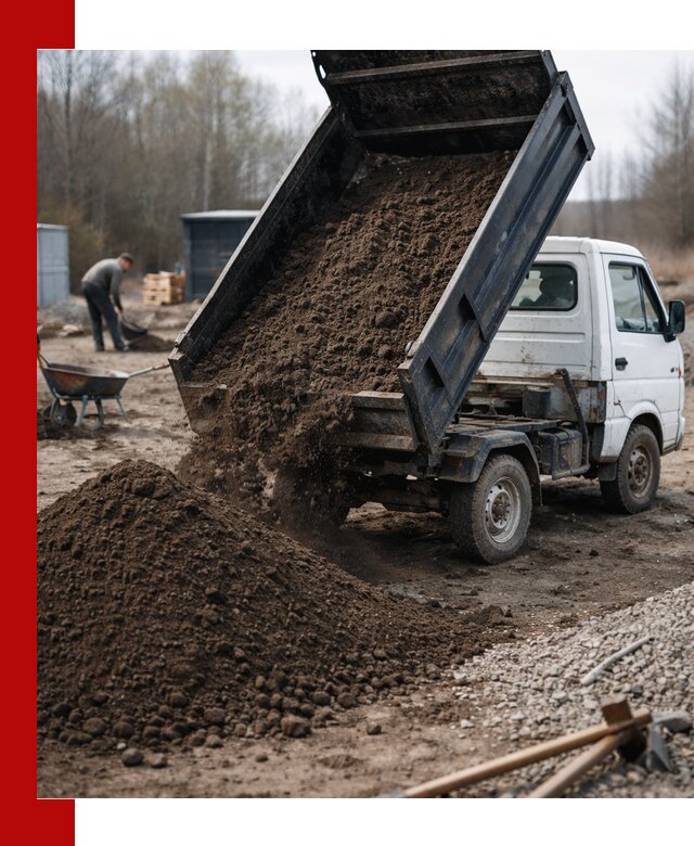 Аренда минисамосвала в Златоусте для доставки сыпучих материалов