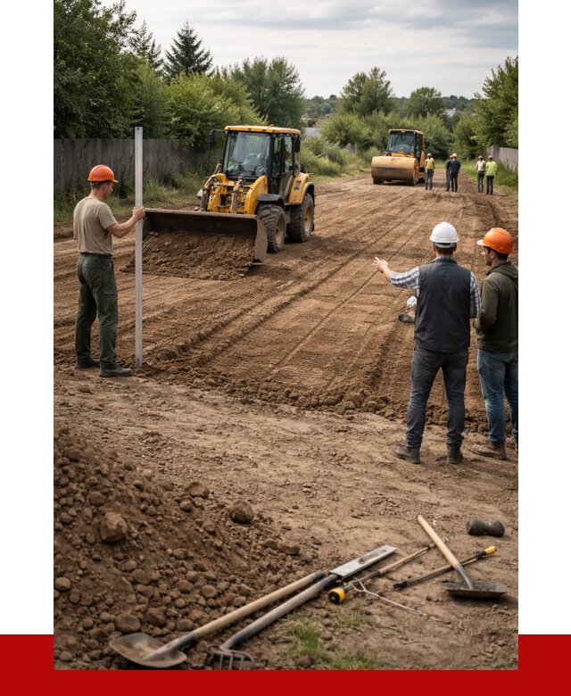 Планировка участка грунтом в Златоусте от 4640 р ПРОНЕРУДЗлт