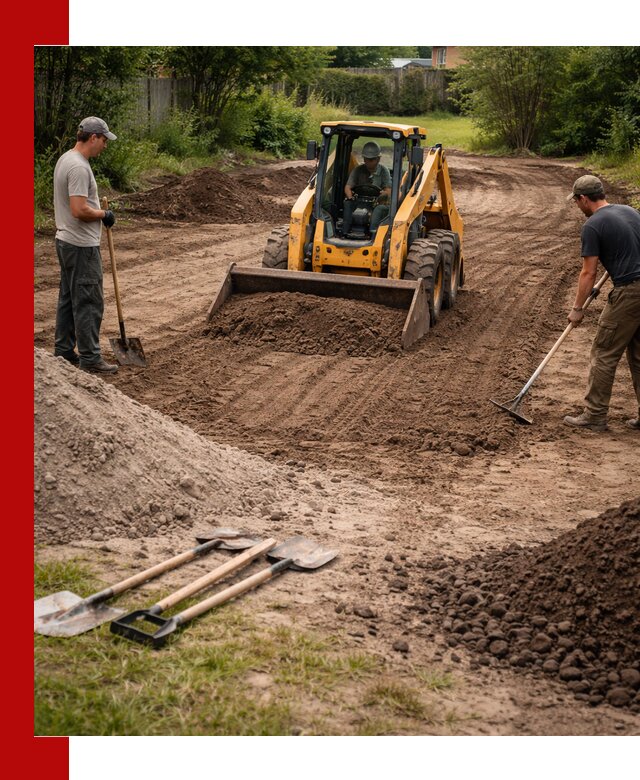 Планировка участка грунтом с вывозом и доставкой в Златоусте